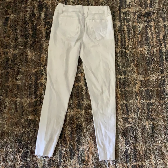 White mid rise jeans - Picture 2 of 4
